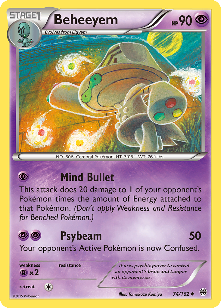 Beheeyem (74/162) [XY: BREAKthrough] | Exor Games Truro