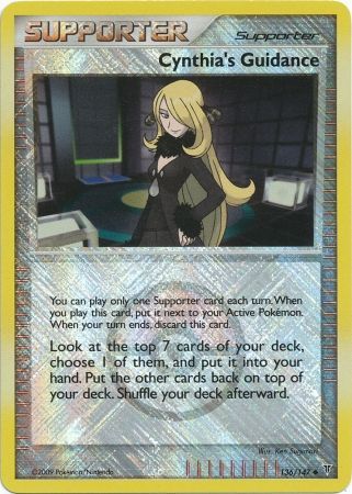 Cynthia's Guidance (136/147) (League Promo) [Platinum: Supreme Victors] | Exor Games Truro