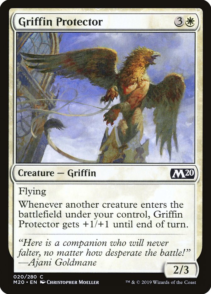 Griffin Protector [Core Set 2020] | Exor Games Truro