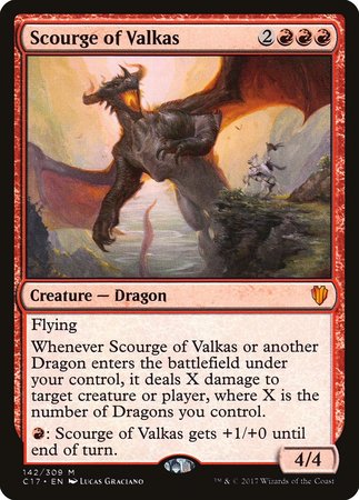 Scourge of Valkas [Commander 2017] | Exor Games Truro