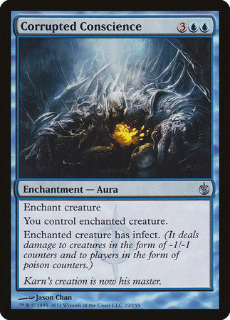 Corrupted Conscience [Mirrodin Besieged] | Exor Games Truro
