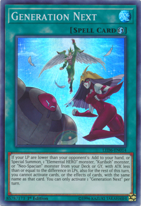 Generation Next [LED6-EN014] Super Rare | Exor Games Truro