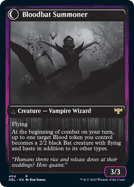 Voldaren Bloodcaster // Bloodbat Summoner [Innistrad: Double Feature] | Exor Games Truro