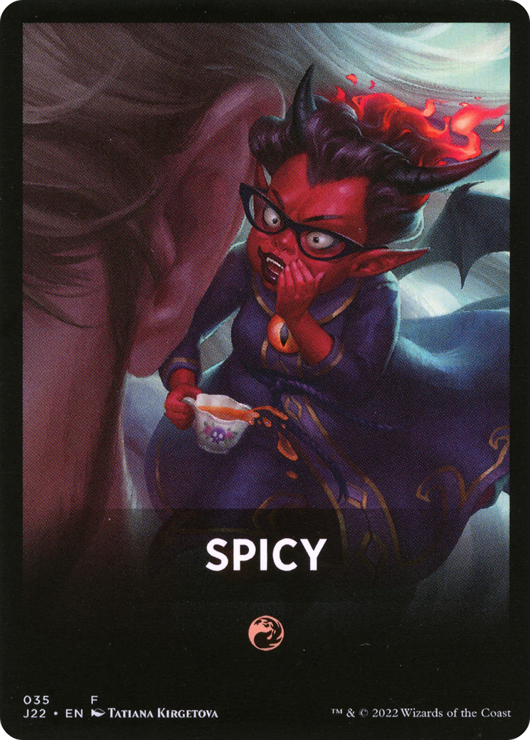 Spicy Theme Card [Jumpstart 2022 Front Cards] | Exor Games Truro