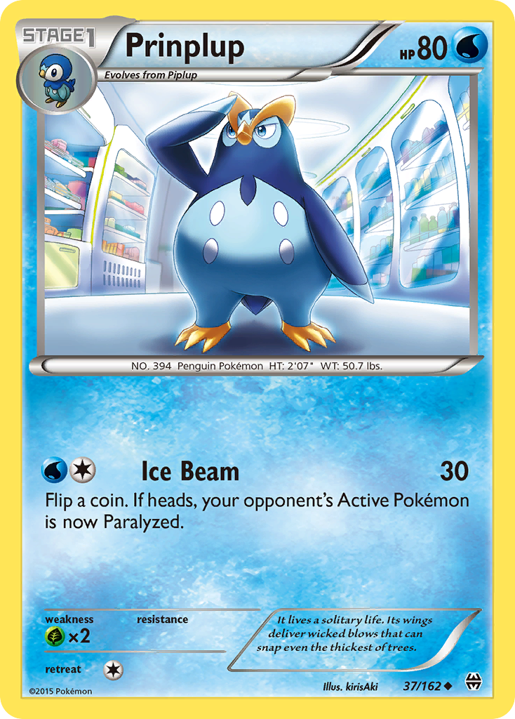 Prinplup (37/162) [XY: BREAKthrough] | Exor Games Truro