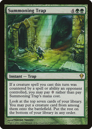 Summoning Trap [Zendikar] | Exor Games Truro