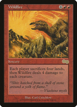 Wildfire [Urza's Saga] | Exor Games Truro