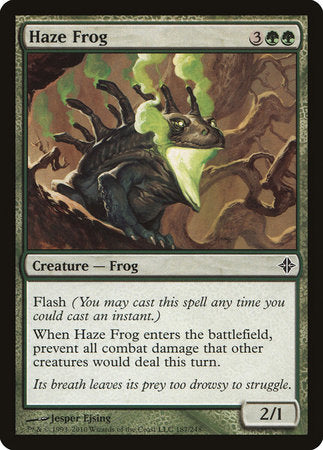 Haze Frog [Rise of the Eldrazi] | Exor Games Truro