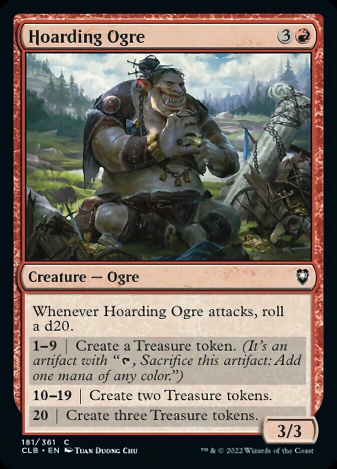 Hoarding Ogre [Commander Legends: Battle for Baldur's Gate] | Exor Games Truro