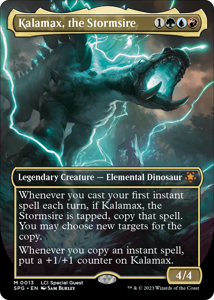 Kalamax, the Stormsire (Borderless) [The Lost Caverns of Ixalan Special Guests] | Exor Games Truro