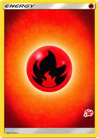 Fire Energy (Charizard Stamp #9) [Battle Academy 2020] | Exor Games Truro