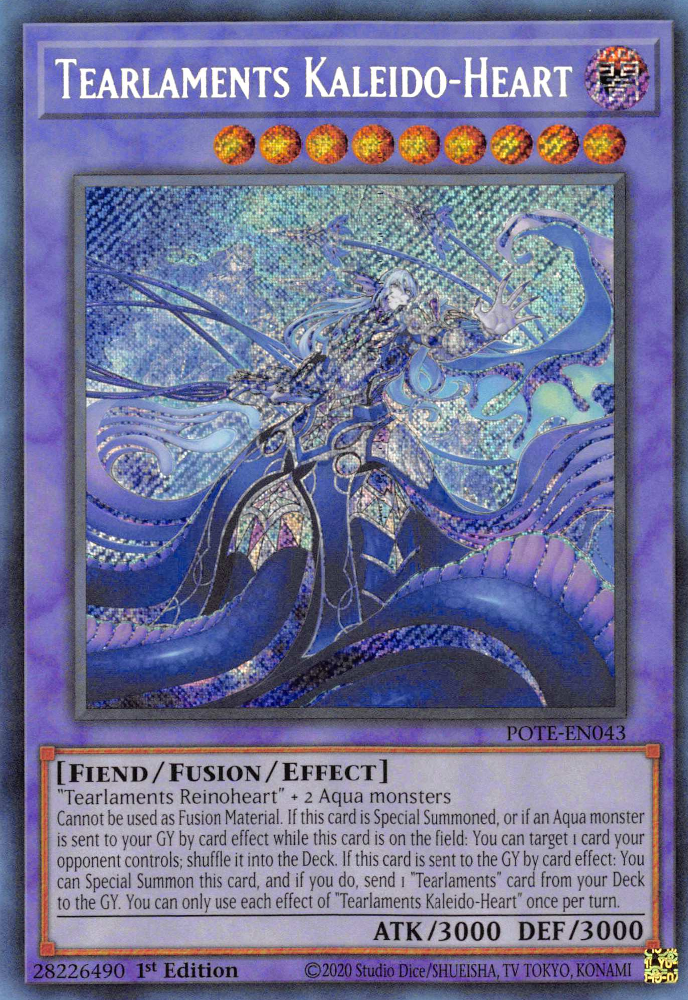 Tearlaments Kaleido-Heart [POTE-EN043] Secret Rare | Exor Games Truro