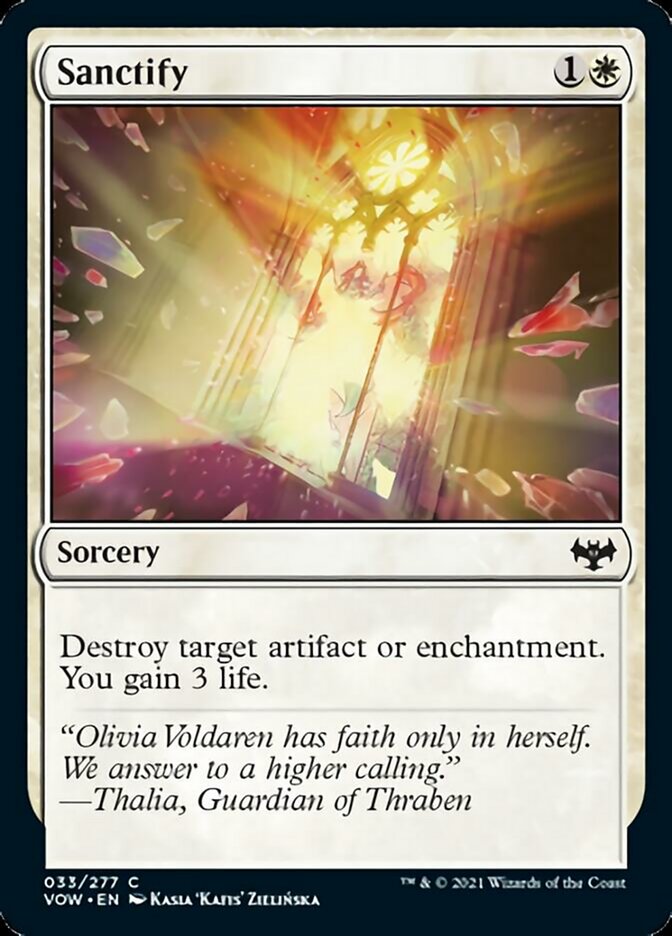 Sanctify [Innistrad: Crimson Vow] | Exor Games Truro