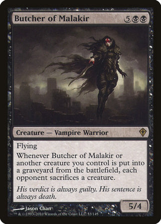 Butcher of Malakir [Worldwake] | Exor Games Truro