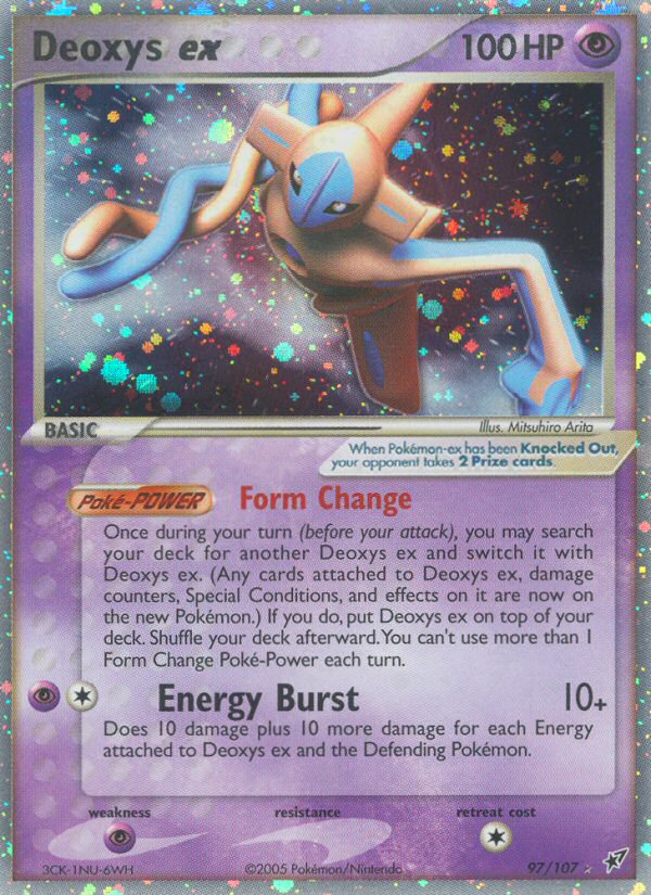 Deoxys ex (97/107) [EX: Deoxys] | Exor Games Truro