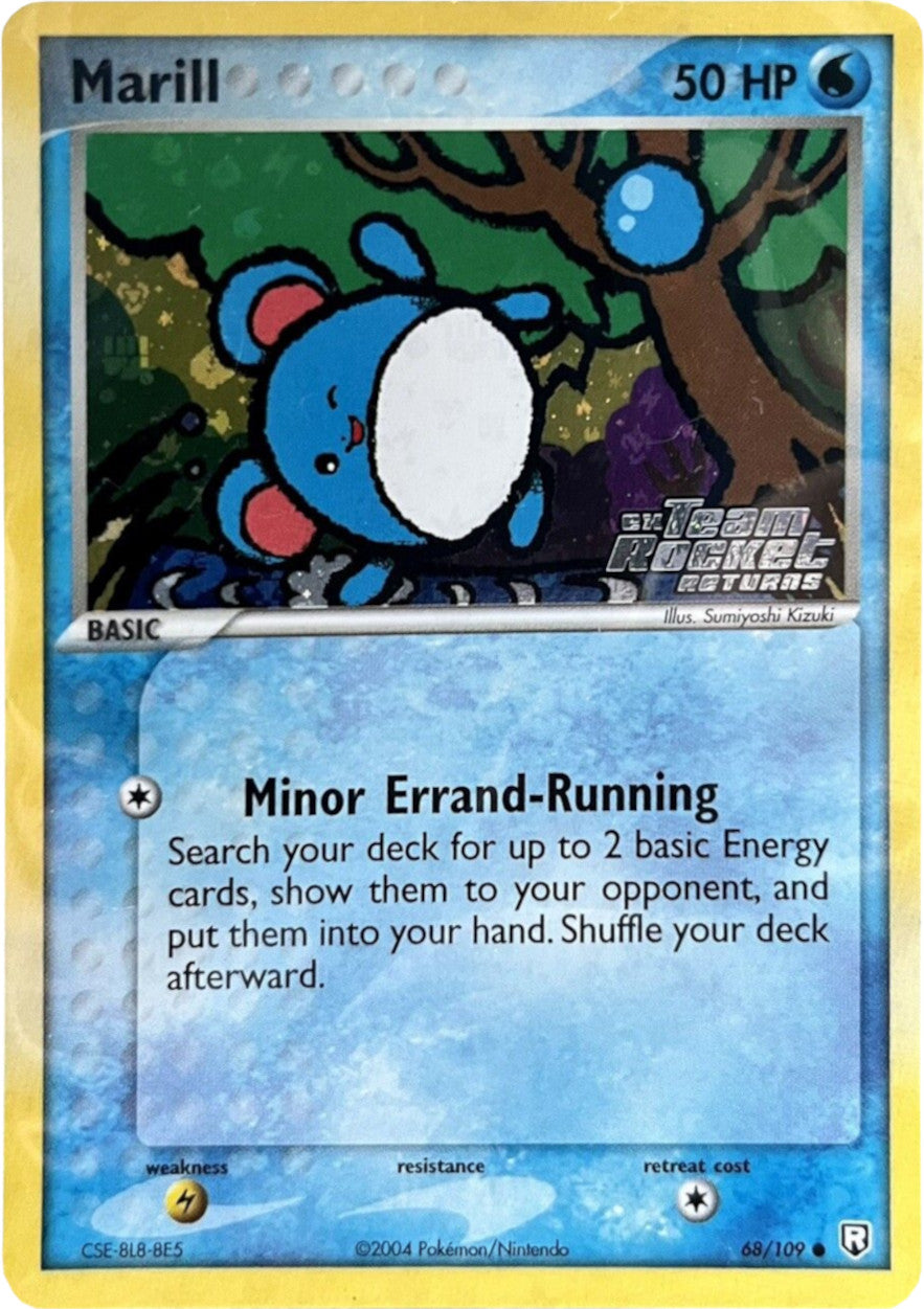 Marill (68/109) (Stamped) [EX: Team Rocket Returns] | Exor Games Truro