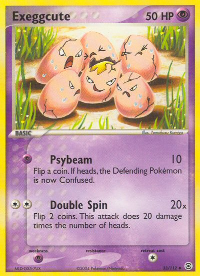 Exeggcute (33/112) [EX: FireRed & LeafGreen] | Exor Games Truro