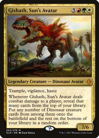 Gishath, Sun's Avatar [Ixalan] | Exor Games Truro