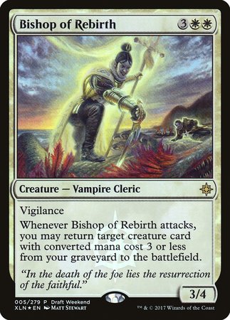 Bishop of Rebirth [Ixalan Promos] | Exor Games Truro