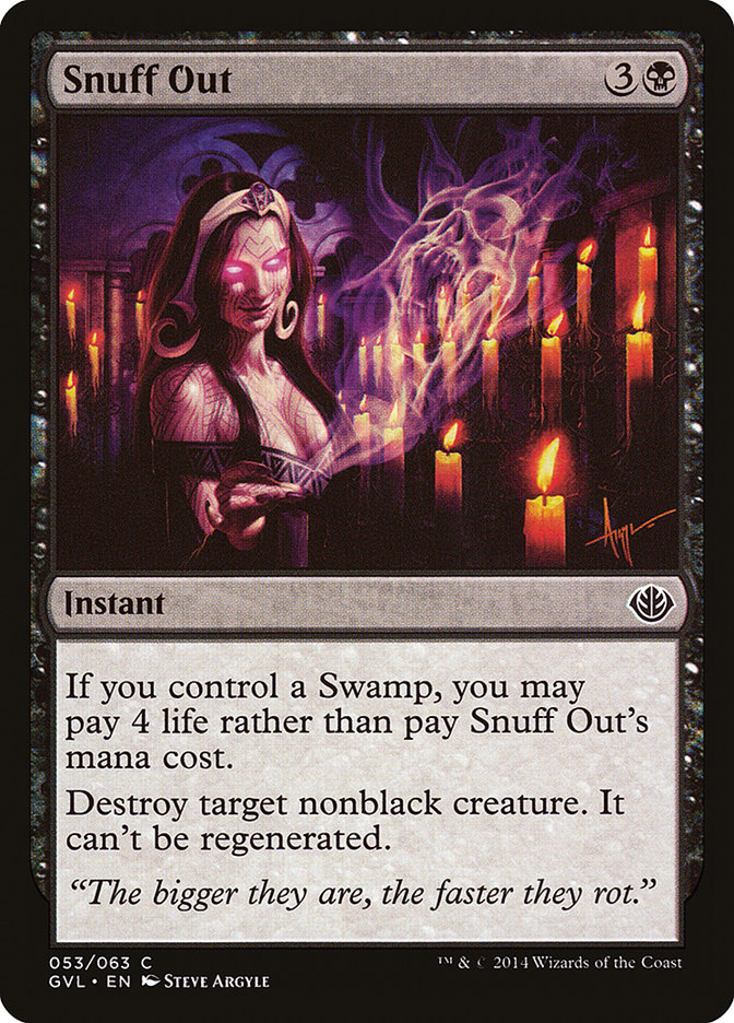 Snuff Out (Garruk vs. Liliana) [Duel Decks Anthology] | Exor Games Truro