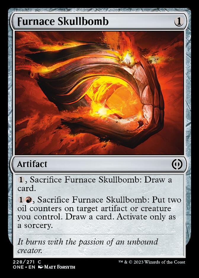 Furnace Skullbomb [Phyrexia: All Will Be One] | Exor Games Truro