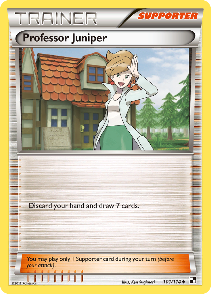 Professor Juniper (101/114) [Black & White: Base Set] | Exor Games Truro