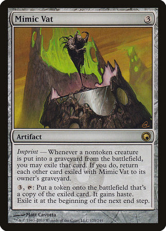 Mimic Vat [Scars of Mirrodin] | Exor Games Truro
