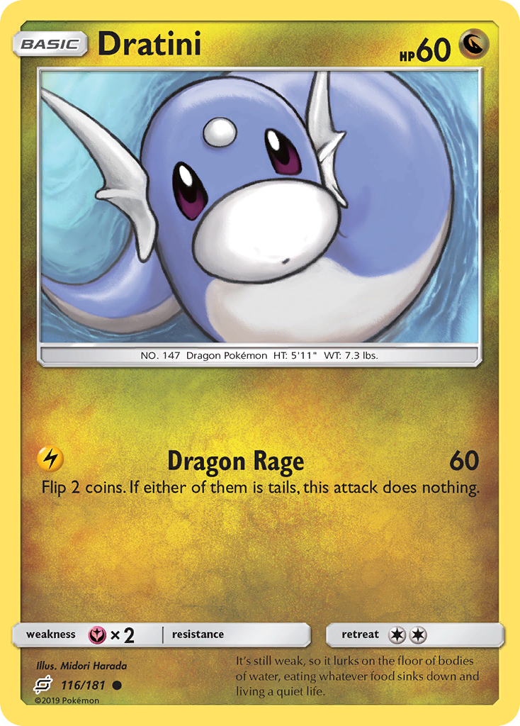 Dratini (116/181) [Sun & Moon: Team Up] | Exor Games Truro