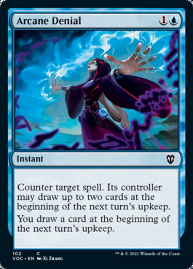 Arcane Denial [Innistrad: Crimson Vow Commander] | Exor Games Truro