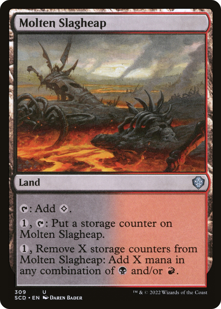 Molten Slagheap [Starter Commander Decks] | Exor Games Truro