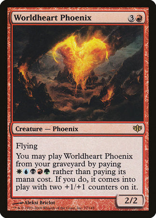 Worldheart Phoenix [Conflux] | Exor Games Truro