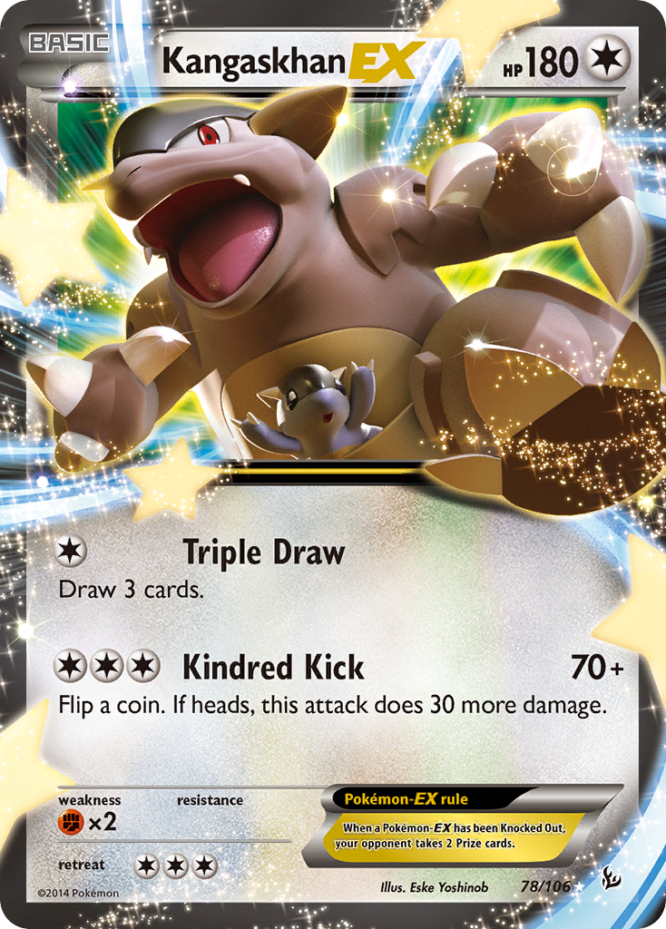 Kangaskhan EX (78/106) [XY: Flashfire] | Exor Games Truro