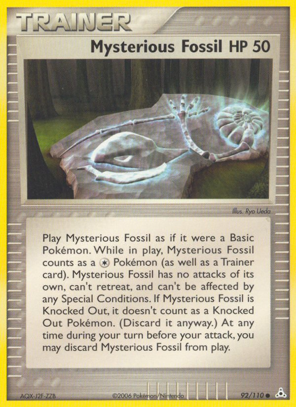 Mysterious Fossil (92/110) [EX: Holon Phantoms] | Exor Games Truro