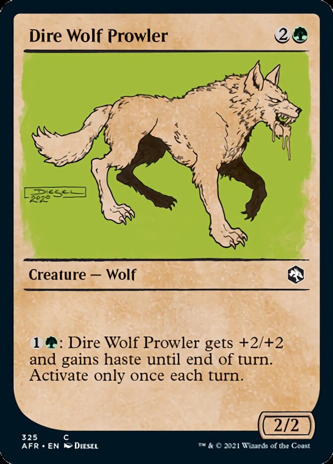Dire Wolf Prowler (Showcase) [Dungeons & Dragons: Adventures in the Forgotten Realms] | Exor Games Truro
