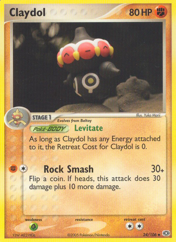 Claydol (24/106) [EX: Emerald] | Exor Games Truro