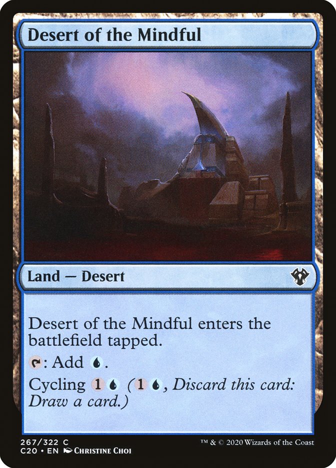 Desert of the Mindful [Commander 2020] | Exor Games Truro