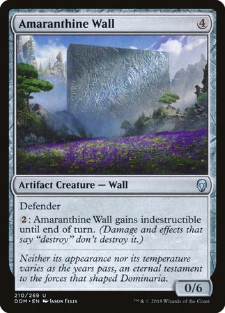 Amaranthine Wall [Dominaria] | Exor Games Truro