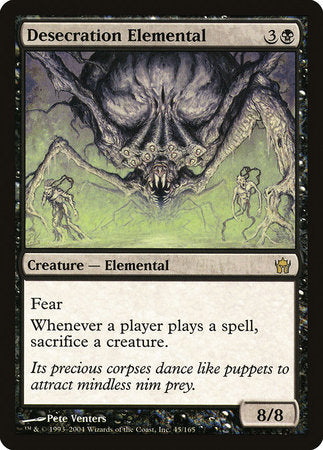Desecration Elemental [Fifth Dawn] | Exor Games Truro