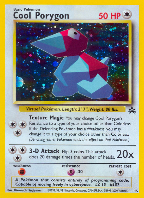 Cool Porygon (15) [Wizards of the Coast: Black Star Promos] | Exor Games Truro