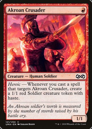 Akroan Crusader [Ultimate Masters] | Exor Games Truro