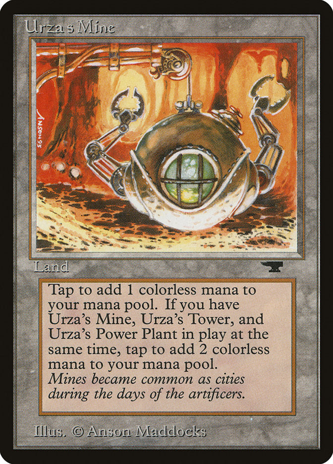 Urza's Mine (Orange Background) [Antiquities] | Exor Games Truro