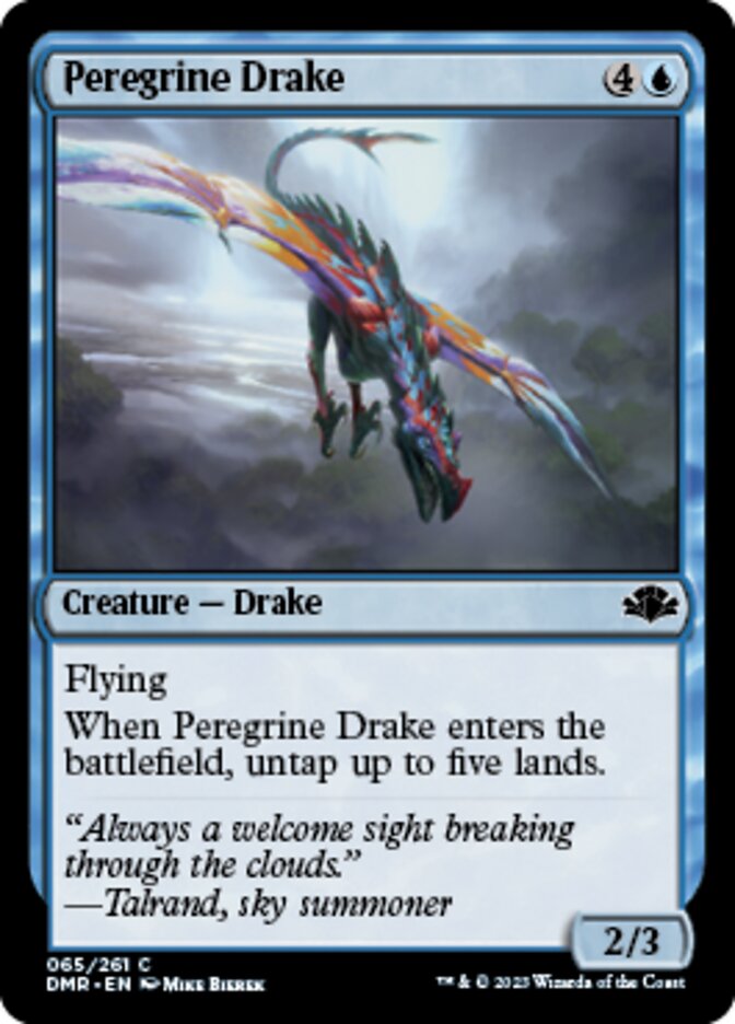 Peregrine Drake [Dominaria Remastered] | Exor Games Truro