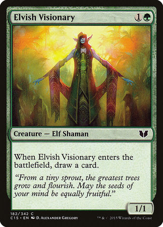 Elvish Visionary [Commander 2015] | Exor Games Truro