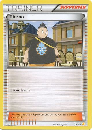 Tierno (20/30) [XY: Trainer Kit 3 - Pikachu Libre] | Exor Games Truro