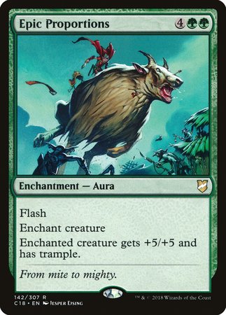 Epic Proportions [Commander 2018] | Exor Games Truro