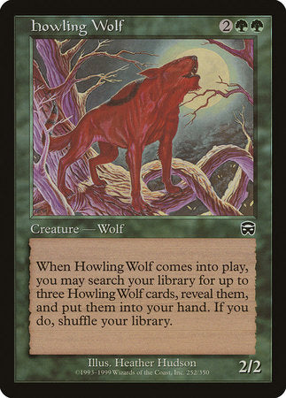 Howling Wolf [Mercadian Masques] | Exor Games Truro