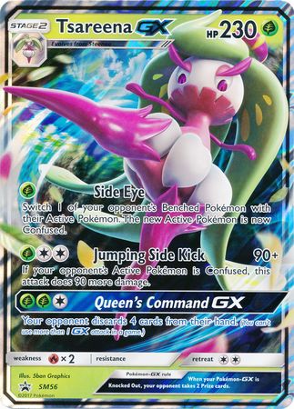 Tsareena GX (SM56) (Jumbo Card) [Sun & Moon: Black Star Promos] | Exor Games Truro