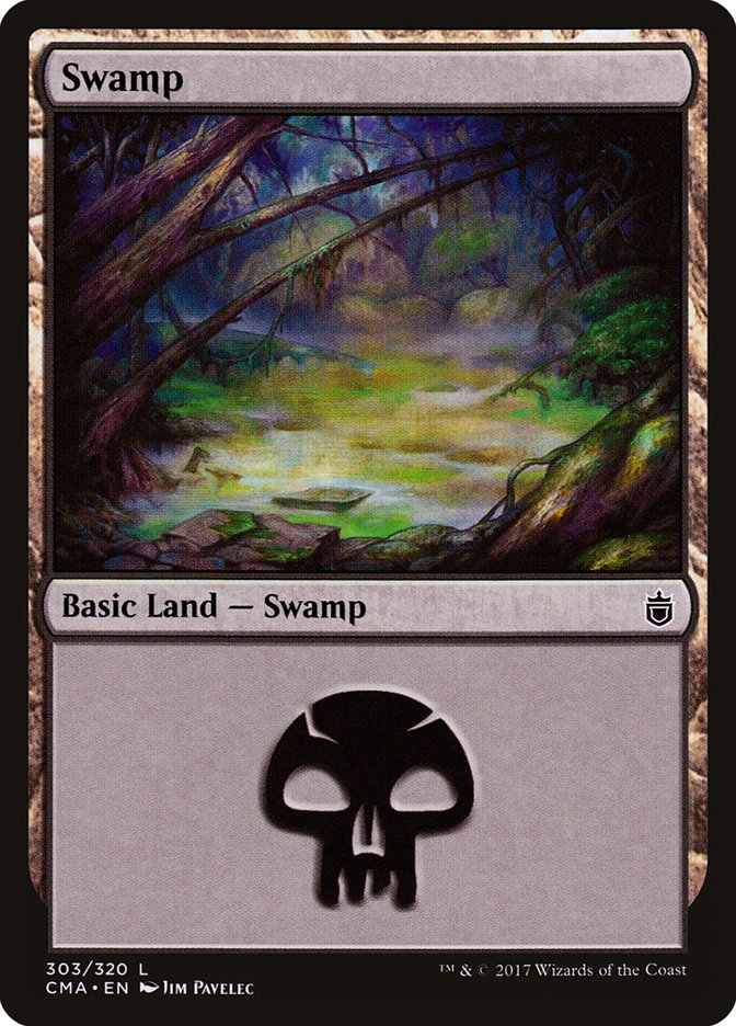 Swamp (303) [Commander Anthology] | Exor Games Truro