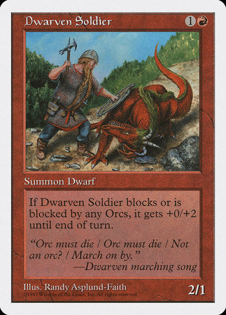 Dwarven Soldier [Fifth Edition] | Exor Games Truro
