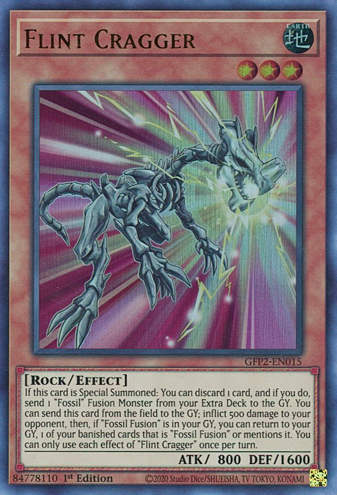 Flint Cragger [GFP2-EN015] Ultra Rare | Exor Games Truro